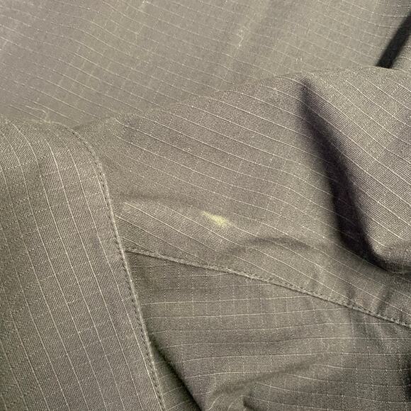 GREI Size XL Navy Cotton Two Pockets Buttoned Jacket - Picture 4 of 6